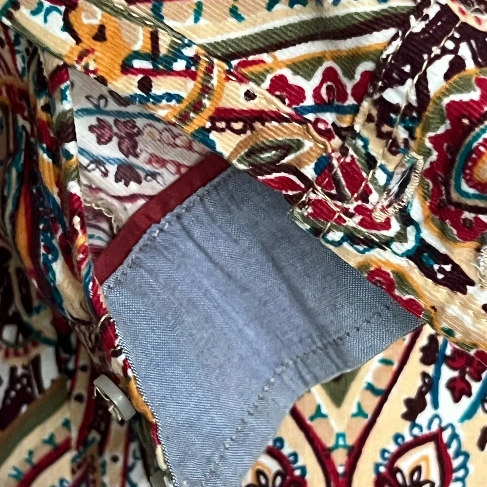 Colorful Patterned Dress. - Picture 7 of 16